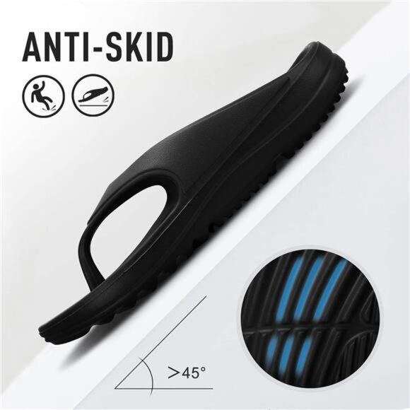 shevalues Orthopedic Sandals for Women Arch Support Recovery Flip Flops Pillow - Picture 5 of 7